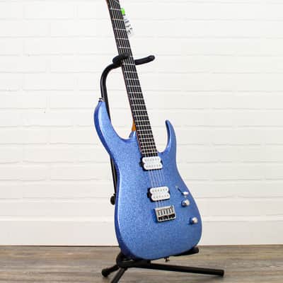 [New Old Stock] Jackson Pro Plus Signature Misha Mansoor Juggernaut HT6 Electric Guitar - Blue Sparkle image 4