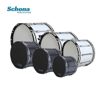 SCHONA Professional 6-story Birch Drum Shell Professional Marching Drum image 2