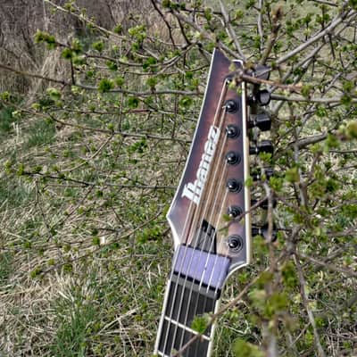 Ibanez RGIX7FDLB-NLB Iron Label 2018 - 2019 - Northern Lights Burst image 16
