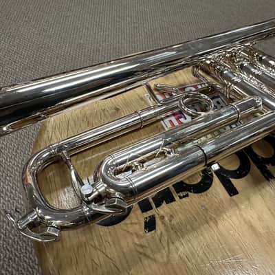 Allora ATR-580 Chicago Series Professional Silver Plated Bb Trumpet w/ Case image 12