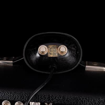 Vintage 1965 Fender Deluxe Reverb Guitar Amp With Footswtich and Cover image 12