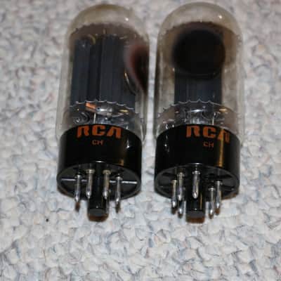 Vintage Original 1960s RCA 6L6 Tubes - From Fender Amp - No Tariffs image 2