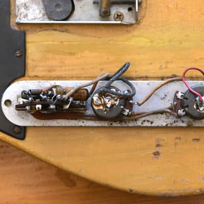 Left handed Lefty LH Fender Telecaster 1951 Butterscotch-The First One EVER Made WATCH THE VIDEO image 18