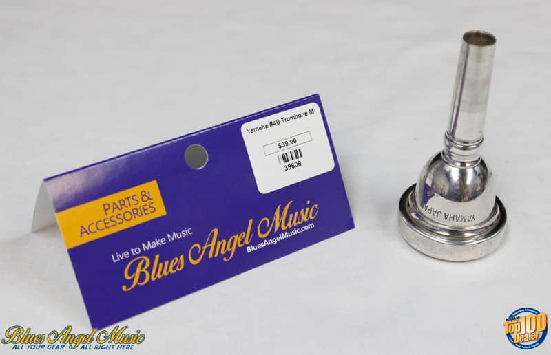 Yamaha SL48 Small Shank Standard Trombone/Baritone/Euphonium Mouthpiece image 1
