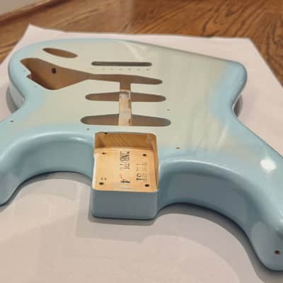 Fender 60s Stratocaster BODY - Stardust Blue - MIJ Traditional Collection - Limited Edition image 3