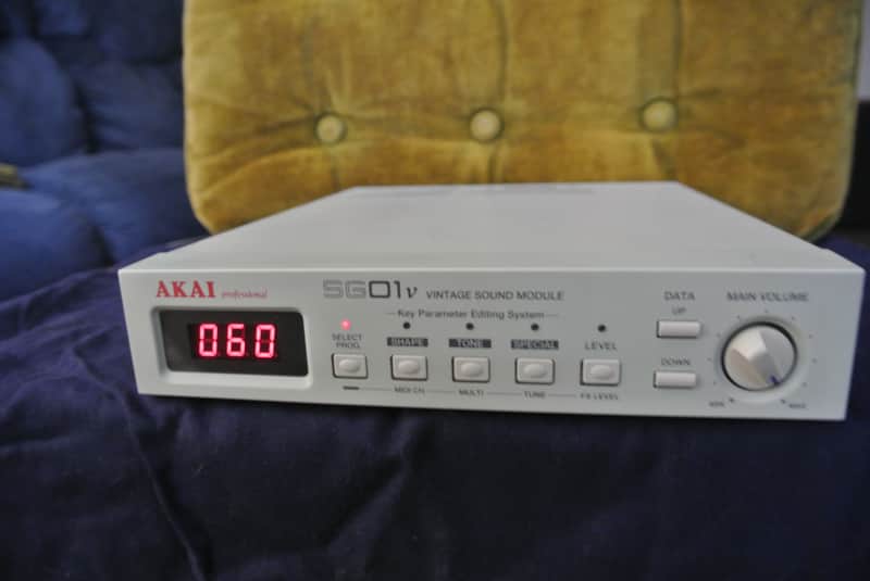 Akai SG01v Vintage Sound Module - emulates analog synths and organs - very rare image 1