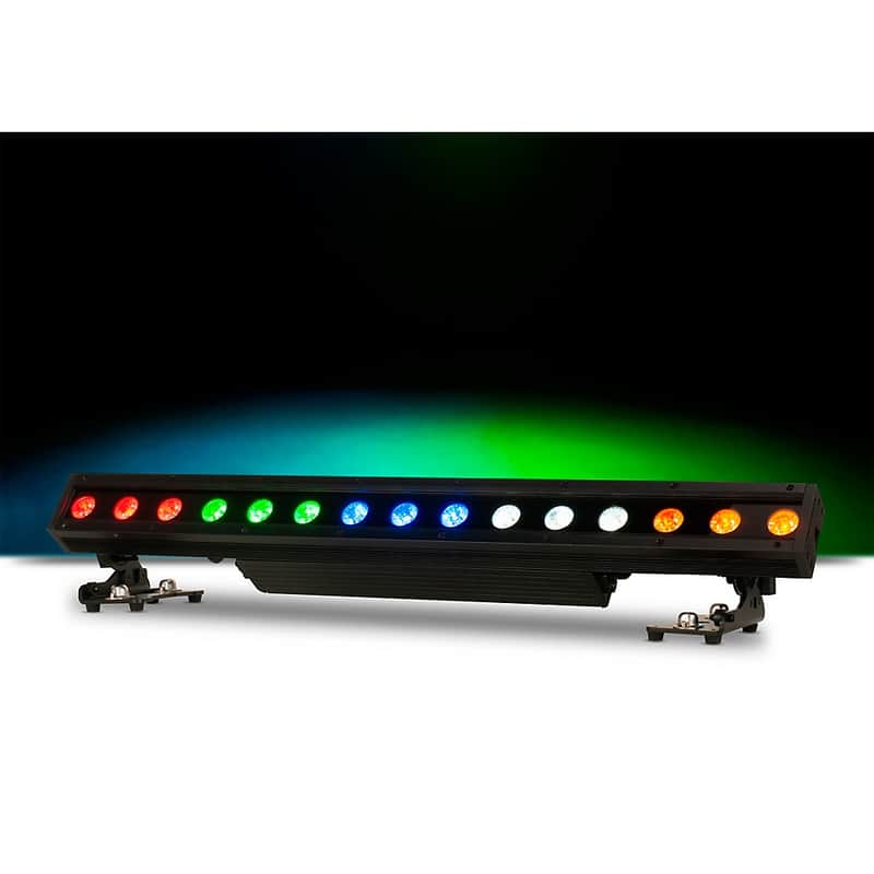 American DJ 15 Hex Bar IP A High output 15x12 Watt Hex (RGBAW+UV) wash bar IP65 rated for indoor and outdoor use, Metal Housing Regular image 1