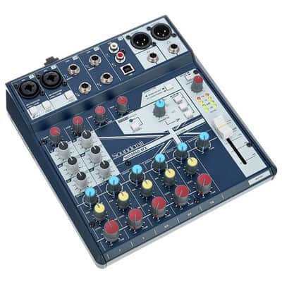 Soundcraft Notepad-8FX | 8-Channel Analog Mixer w/ USB I/O & FX. New with Full Warranty! image 9