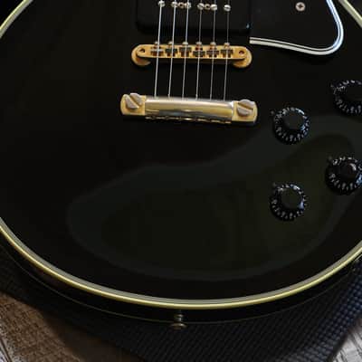 2008 Gibson Custom Shop Les Paul Custom 1954 Historic Reissue LPB-4 Electric Guitar Black Ebony + COA OHSC image 5