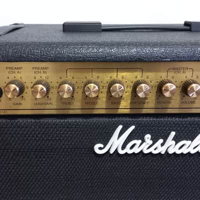 Marshall JCM 900 Model 4101 100-Watt Hi Gain Dual Reverb 1x12 Combo 1990s - Black Bild 2