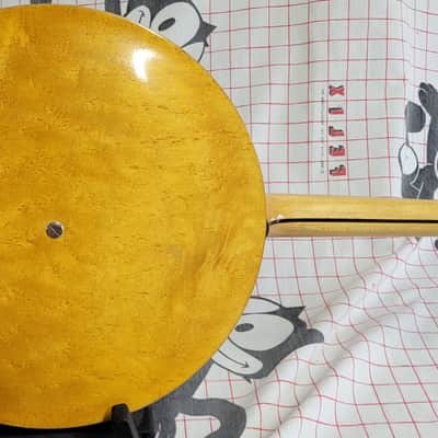 1920's? Slingerland Maybelle 17 fret Tenor Banjo, birdseye back, ornate sides image 7