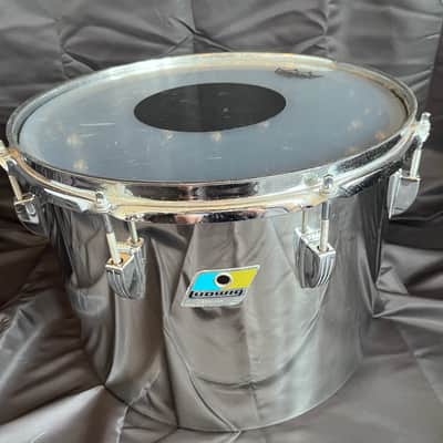 VINTAGE Ludwig 1970's Stainless Steel 8 piece Concert Tom Configuration image 16