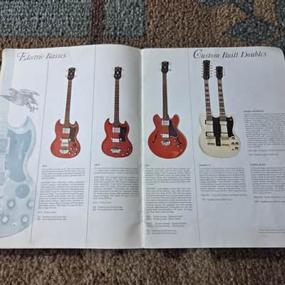 Vintage 1966 Gibson Full-Line Full-Color Catalog! Rare, Original Case Candy, Paperwork! image 10