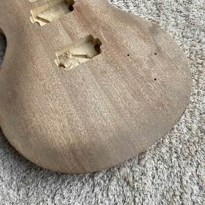 Unfinished Basswood Guitar Single Cut Body DIY Project image 3