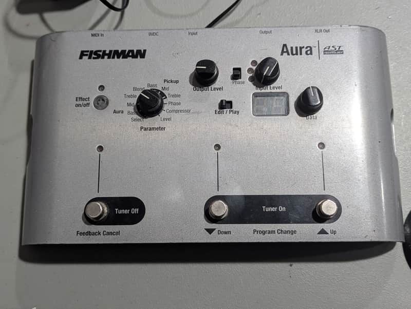 Fishman Aura AST Acoustic Imaging Blender 2010s - Silver image 1