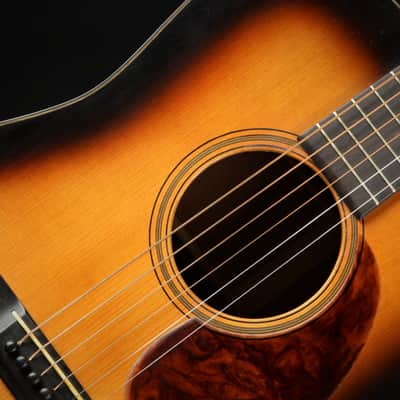 Pre War Adirondack & Mahogany Dreadnought Shade Top D-18 image 11