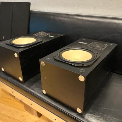 NOT TESTED - Yamaha NS-10M (Pair) 1980s - Black image 3
