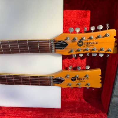 Mosrite Joe Maphis Double Neck Mark XVIII 1966 - Custom Sunburst image 11
