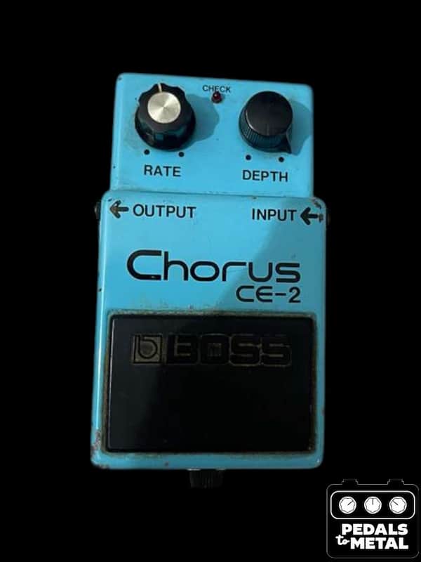 Boss CE-2 Chorus (Black Label) 1979 - 1984 - Blue - X18567 image 1