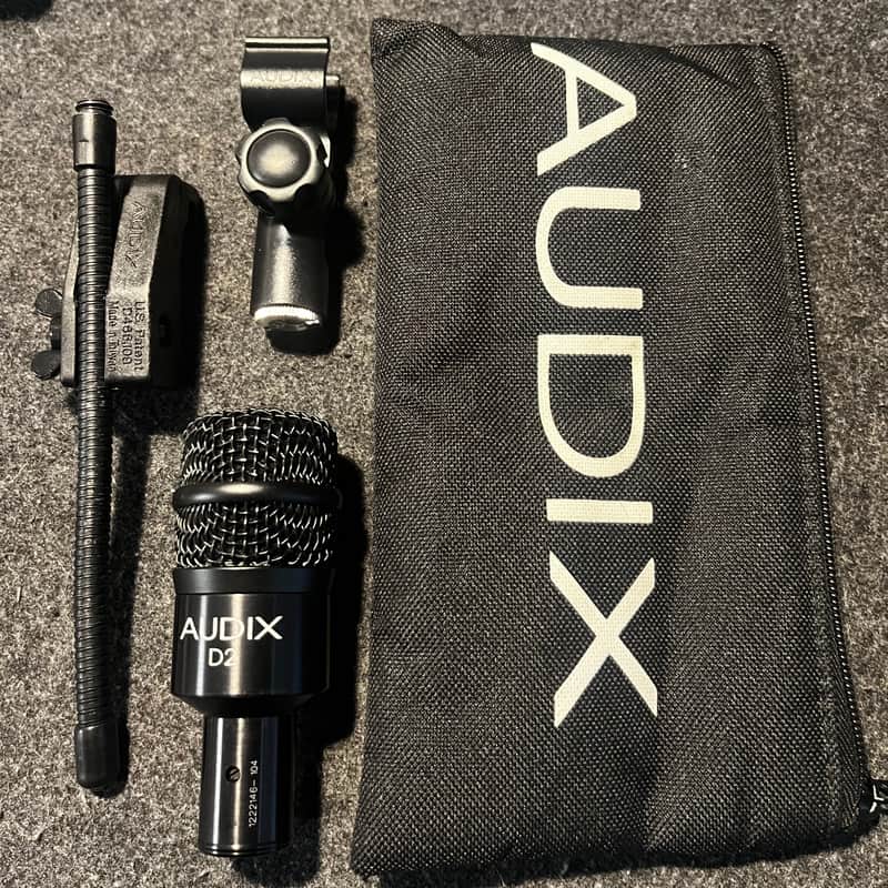 Audix D2 Hypercardioid Dynamic Drum / Instrument Microphone