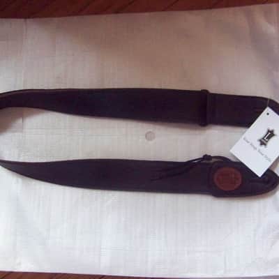 Levy's MSS7G-BLK Garment Leather 2" Guitar Strap