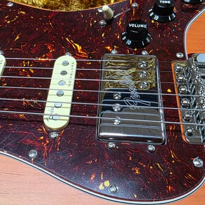Fender Michael Landau Coma 1959 Stratocaster BRAND NEW Stripped Dakota Red! Custom Floyd Rose route from factory! Ultimate American 50s Reissue USA Super Strat HSS Guitar image 6