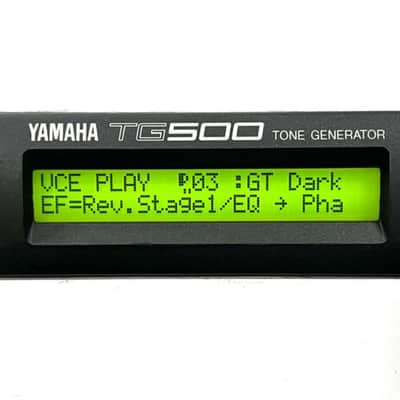 Yamaha TG500 Tone Generator 1991 - Black - TGHM image 10