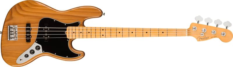 Fender American Professional II Jazz Bass, Maple Fingerboard, Roasted Pine image 1