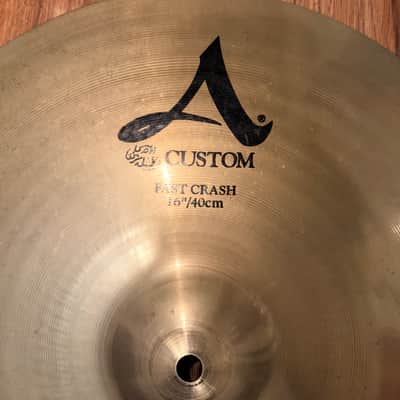 Zildjian A custom 16 inch fast crash - Traditional image 2
