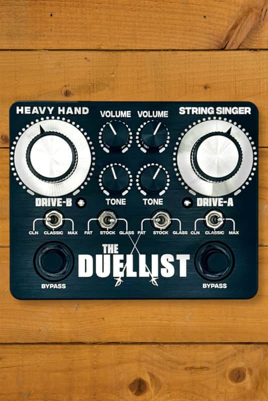 King Tone Guitar The Duellist V3 with External Dip Switches