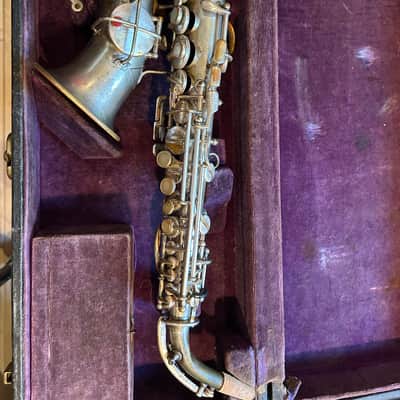 Conn Pann-American  Curved soprano saxophone 1920 - Silver laquer image 1