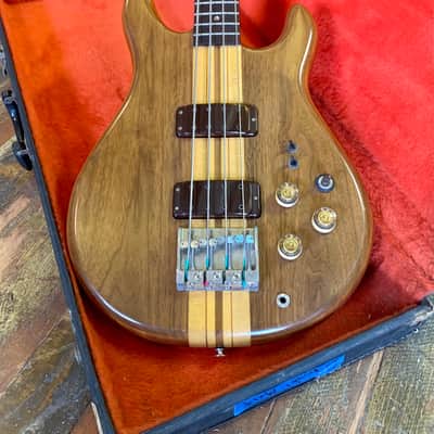 Greco Speed Way Bass c 1979 Walnut original vintage mij japan Fuji-gen speedway image 3