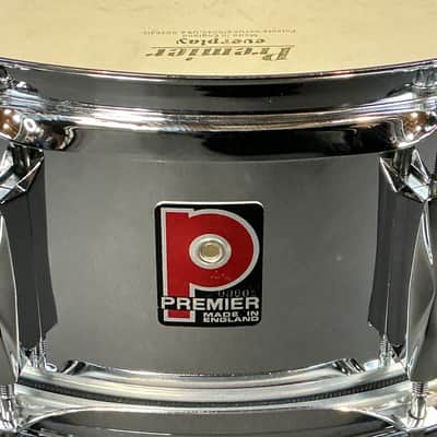 1970s Premier Chrome over Steel 8 Lug Snare Drum 5x14 image 11