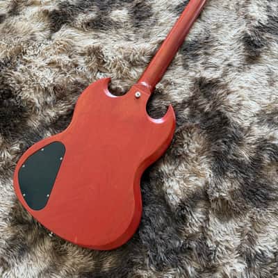 2002 Gibson SG Crescent Moon - Worn Cherry image 8