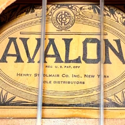 Avalon Soprano Ukelele 1930's Crown Headstock, Hawaii, New York Sounds Great! image 8