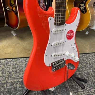 Squier Limited Edition Sonic Stratocaster - Fiesta Red - B Stock image 8