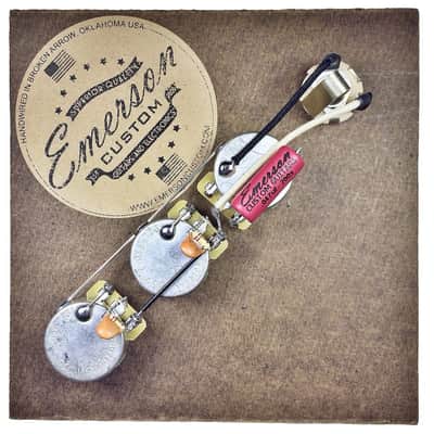 Emerson Custom Prewired Kit for Jazz Bass