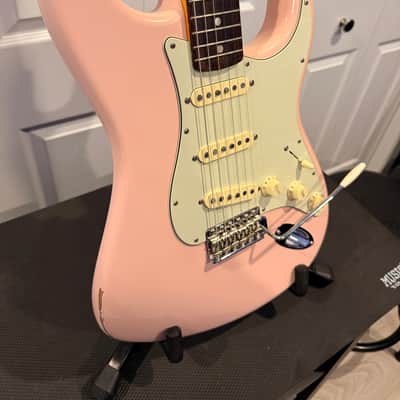Fender American Original '60s Stratocaster with Rosewood Fretboard 2020 - 2022 Shell Pink image 2
