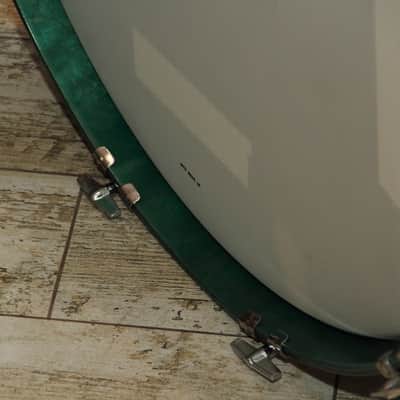 RARE Tama Superstar 70-80s  Aquamarine bass drum 24x14 image 8