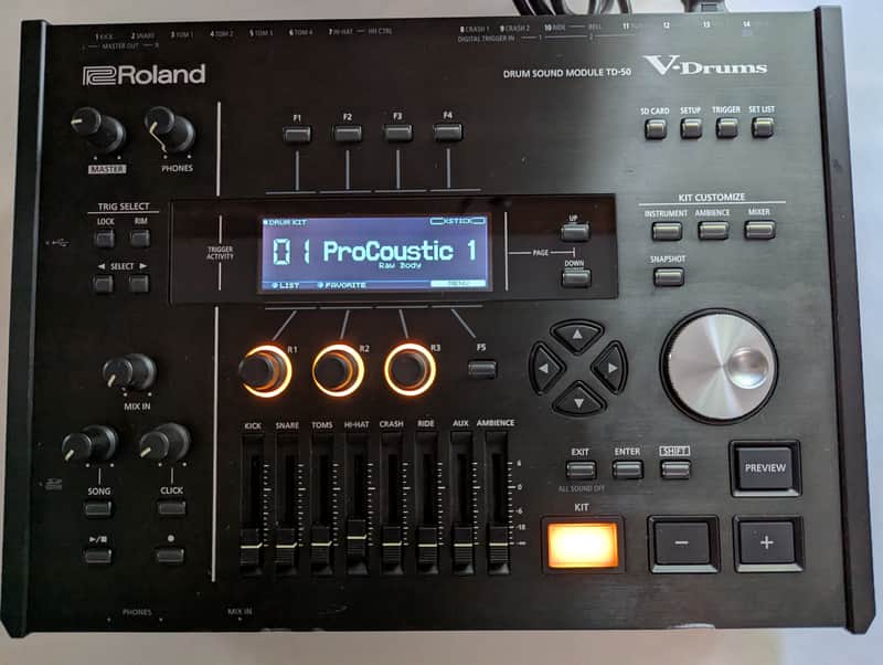 Roland TD-50 Drum Sound Module w/ Custom Kits image 1