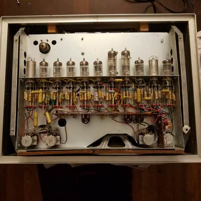 Revox G36 All-Tube Reel to Reel R2R magnetic tape recorder 10" 7" 1960s - Grey image 20