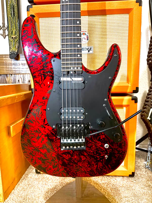 Schecter Sun Valley Super Shredder FR S Electric Guitar, Red Reign 2022 image 1