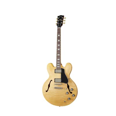 Gibson ES-335 Figured Semi-Hollow Guitar - Antique Natural image 2