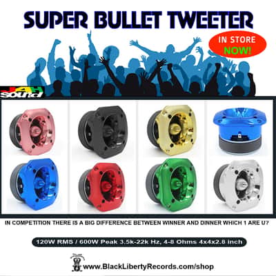 Super Bullet Tweeter 120W AES 8 Ohms Pro (The Real Deal) image 8