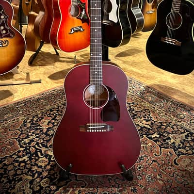 Gibson J-45 Special Satin Wine Red image 13