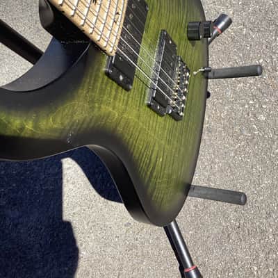 PRS Limited Edition Dustie Waring Signature DW CE 24 Hardtail 2023 - Present - Jade Smokeburst image 3