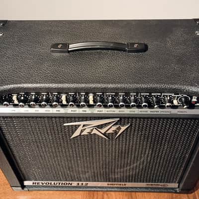 Peavey Revolution 112 TransTube Series 100-Watt 1x12" Guitar Combo 1990s Black image 5