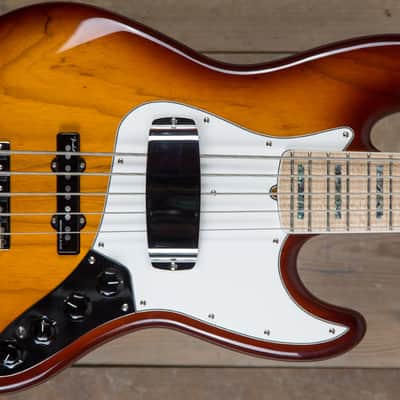 Fender Custom Shop Masterbuilt Jazz V Tobacco Burst image 1