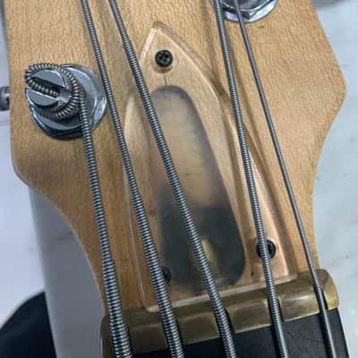 Pedulla Bass MVP-5 1980’s - Natural finish Active Please Read image 7