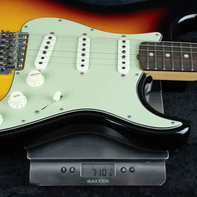 Fender Custom Shop Jason Smith Masterbuilt 63 Strat DLX Closet Classic Bleached 3 Tone Sunburst CZ587259 image 6
